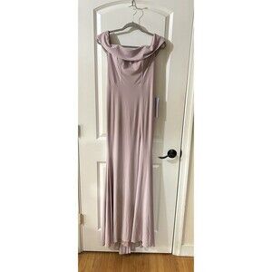 Faviana Couture Women's Size 4 Off-The-Shoulder Gown Dress NWT